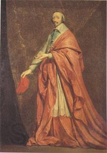 Philippe de Champaigne Cardinal Richelieu (mk05) Norge oil painting art